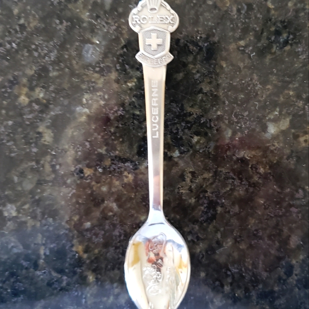 Rolex bucherer of Switzerland  🇨🇭 CB collector's spoon.